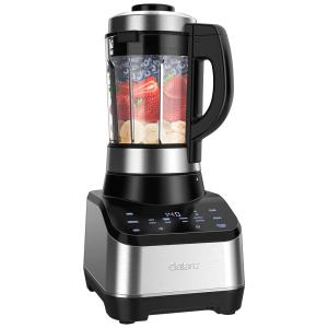 Liquidificador de Bancada com Jarra de Vidro 1.7L com 8 Predefinições, Aço Inoxidável, 1000W, 110v, GALANZ GLCB60ES210A, Prateado