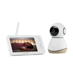 Babá Eletrônica com Monitor Pro 360 e Tecnologia CryAssist AI Cry, Câmera 2K HD, Maxi-Cosi See Pro, Branca