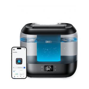 Umidificador de Névoa Fria 4 Litros com Difusor de Óleo e Luz Noturna, Dreo, Preto