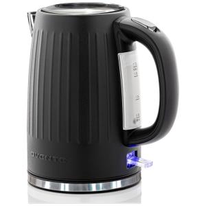 Chaleira Elétrica 1.7L com Desligamento Automático e Proteção de Fervura, 1750W, 110v, OVENTE KS711B, Preto