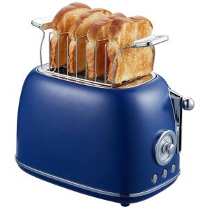 General Torradeira Elétrica Retrô 2 Fatias 6 Níveis de Tons, 110V Azul