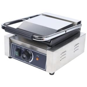 Sanduicheira Antiaderente, Aço Inoxidável até 6 Porções, 1800W, 110v, LIFUJUNDONG HG WWHYYR 6718 YJDX, Prateado