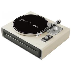 Toca-discos SEVIA Vintage para Vinil com Alto-falantes Integrados Bluetooth,Syitren
