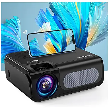Projetor 1080P HD 4K 12500