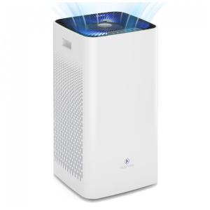 Purificador de Ar com Filtro True HEPA H14, Área até 230 m2, Medify MA112UV, Branco