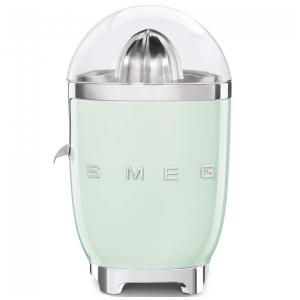 Espremedor de Laranjas SMEG 50s Retro Style com Bico Antigotejamento, Acionamento Automático e Filtragem Eficiente - Verde Pastel 1L