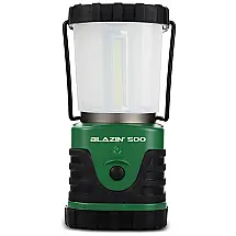 Lanterna LED Recarregável Lúmens Luz 360 GanchoS 3 Modos de Iluminação, BLAZIN BISON BB 500 Camo, Verde Escuro