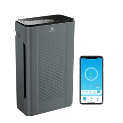 Purificador de Ar com Filtro True HEPA, Área até 320 m2 e Controle por APP, Airthereal APH320, Cinza