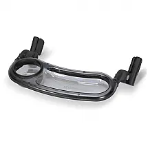 Bandeja de Lanche UPPAbaby para Carrinho Minu e Minu V2 Branca com Porta-copo e Tigela Rebaixada