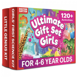 Kit de Ciências Little Genius Doctor Jupiter para Meninas Presente Definitivo