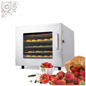 Caroma, Máquina desidratadora elétrica de aço inoxidável com 6 bandejas, 110 V