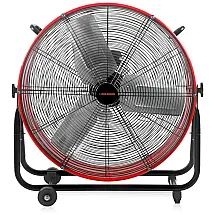 Ventilador Industrial KEN BROWN 3 Velocidades, 110V, 50 cm, Vermelho - Alta Potência e Durabilidade