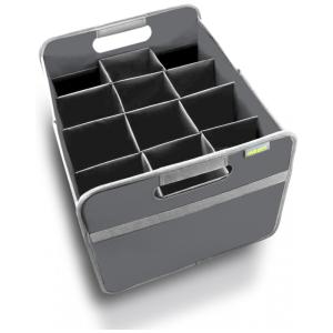 Caixa Para Transporte de Vinhos MEORI até 12 Garrafas, Cinza