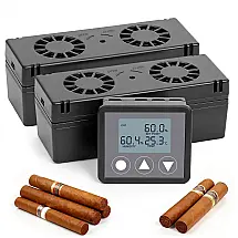 Umidificador Elétrico Ronfnea com Sensor Duplo Ventilador 14,7 x 5,1 x 5,1 cm 240V 2 Unidades