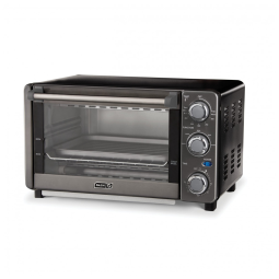 Forno Elétrico de Bancada 12L, 5 Configurações, 1500W, 110v, DASH DETO200GBBK01, Preto