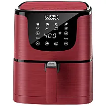 Auralto Fritadeira Elétrica AirFryer 9 em 1, Capacidade 8L, 1700W, 110V, Prata