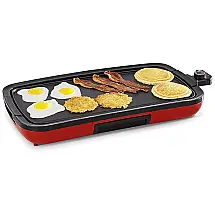Churrasqueira Elétrica Grill Nozaya 1500W 110V Vermelha com Controle de Temperatura Ajustável