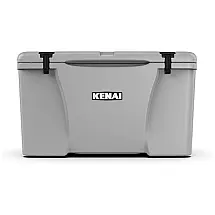 Cooler Térmico Portátil 65 Litros com Isolamento Espesso, KENAI K65, Cinza