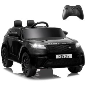 Carro Elétrico Infantil TOBBI a Bateria 12V 2 Assentos com Músicas, Luzes LED e Suspensão, Branco