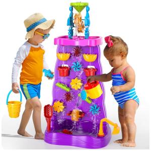 Parede Interativa com Atividades Sensoriais que Envolve Água para Crianças de 1 a 3 Anos, Bennol, Roxo