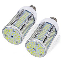 Lâmpada LED Corn 50W (2 un) Elivern, 6000 lúmens, 5000K daylight, base E26/E27, super brilhante, para iluminação residencial