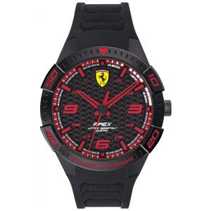 Relógio Masc APEX, Quartzo, Resistente 30m, FERRARI 0830662, Preto