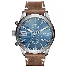 Relógio Masculino Analógico Quartzo, Couro, DIESEL DZ4443, Marrom