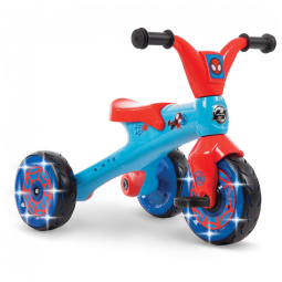 Triciclo Infantil para Crianças a Partir de 3 Anos, Huffy Marvel Spidey, Azul e Vermelho