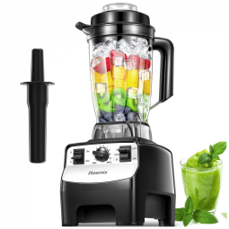 Liquidificador Profissional 2 L com 10 Velocidades Ajustáveis, 110V 1450W, Reemix, Preto