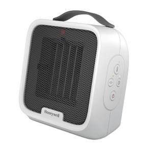 Aquecedor Elétrico de Cerâmica para Espaços Pequenos, 220W 110V, Honeywell Heat, Branco