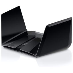 Nighthawk AX12 Wi Fi Dual Band vel 6 Gbps até 12 aparelhos com área de 325 m2, NETGEAR RAX120 100NAS, Preto