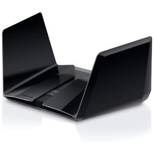 Nighthawk AX12 Wi Fi Dual Band vel 6 Gbps até 12 aparelhos com área de 325 m2, NETGEAR RAX120 100NAS, Preto