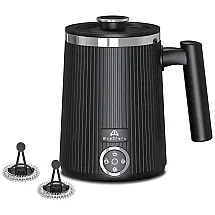 Espumador de Leite Elétrico 220mL 4 em 1 com Modo Automático, 110V Way2Furn, Preto
