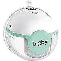 Bioby Bomba Tira Leite Unica Elétrica Portátil e Recarregável com 3 Modos e 9 Níveis de Sucção, Verde