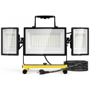 Lanterna Luz de Trabalho LED Dobrável 6700 Lúmens 80W, 110v, OLAFUS GDC80, Amarelo