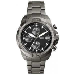 Relógio Masculino Analógico de Quartzo com Pulseira de Aço Inoxidável, Fossil FS5852, Preto