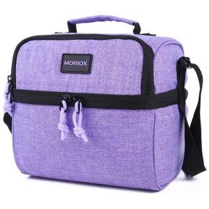 MORIOX Bolsa Térmica Portátil 5L, Mantém Quente, Frio Por até 5H, Roxo