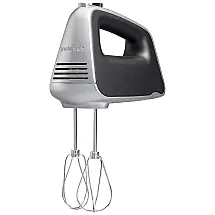 Batedeira de Mão com 5 Velocidades e Acessórios de Aço Inox, 110v, PROCTOR SILEX 62501, Prateado