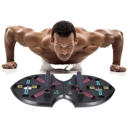 Barra de Apoio para Flexão Multifuional e Ergonômica, NC, Preto