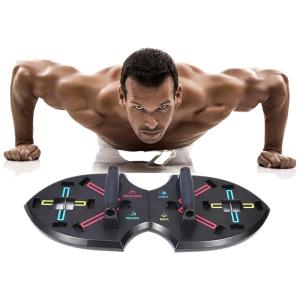 Barra de Apoio para Flexão Multifuional e Ergonômica, NC, Preto