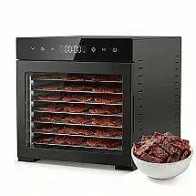 Desidratador de Alimentos OLIXIS 500W Preto com 8 Bandejas Inox e Controle de Temperatura 240V