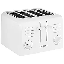 Torradeira Cuisinart CPT 142P1 Branca 4 Fatias 900W 110V - Alta Performance e Design Moderno