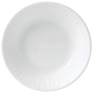 Conjunto de Pratos para Cereal ou Sopa de 18 cm, Estilo Casual com 4 Peças, Formato Redondo e Material de Porcelana, Wedgwood, Branco