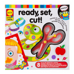 Alex Discover Kit de Criatividade com 8 Atividades, Tesoura e mais de 300 Adesivos para Crianças 4 a 10 Anos