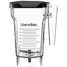Copo, Jarra de Reposição para Liquidificador 2L Compatível com Modelo FourSide, BLENDTEC 40 609 50, Branco