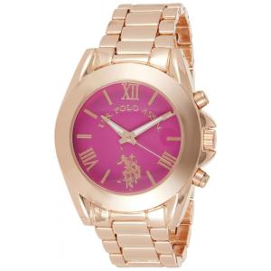 Relógio AnRoe em ton de, U.S. POLO ASSN. USC40049, Rosa