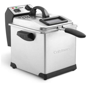 Fritadeira Elétrica Dupla Profissional 3,4 Litros de Capacidade, Aço Inoxidável, 110V 1800W, Cuisinart CDF 170