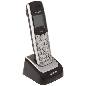 Telefone sem Fio Adicional 2 linhas para DS6151 DECT 6.0, VTECH FBAITE VT DS6101 TLD1, Preto