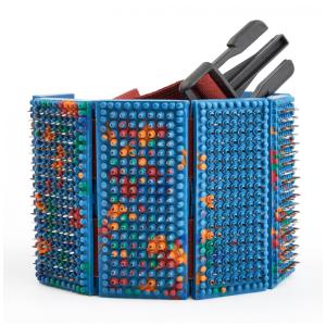 LYAPKO Cinto de Acupuntura KID 3.5 Ag 960 Agulhas 6 Placas com 2 Cintos Ajustáveis. Massageador de Acupressão Premium para Adultos