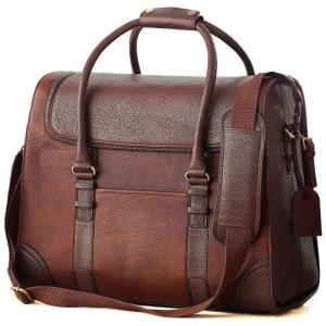 Bolsa Térmica Para Transporte de Vinhos até 6 Garrafas, WINE ENTHUSIAST, Marrom Escuro